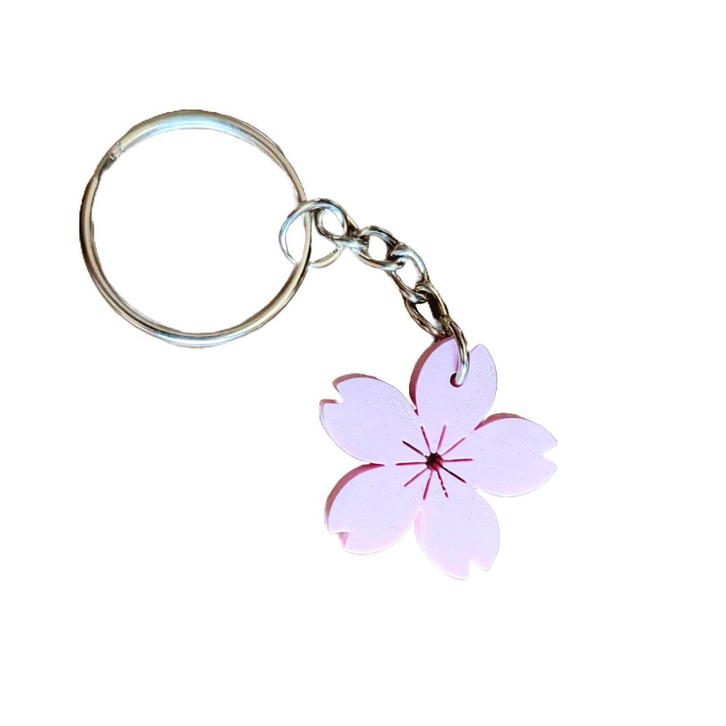 Mini Sakura Kirschblüten Schlüsselanhänger