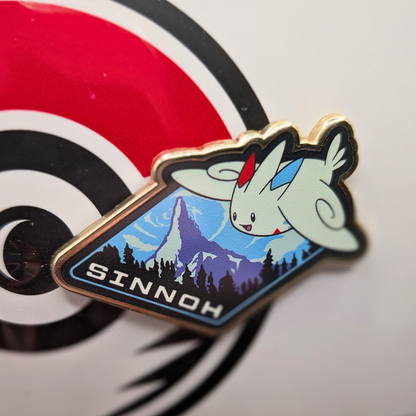 Pokémon Center Pin: Sinnoh Entdecke Pokémon
