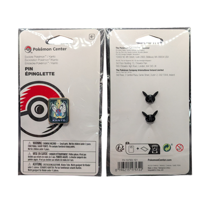 Pokémon Center Pin: Kanto Entdecke Pokémon