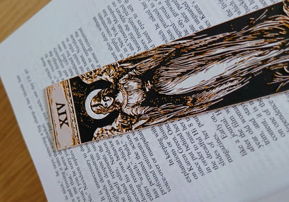 Arkane Tarot Lesezeichen Set | XII - XIV | Hanged Man, Death, Temperance