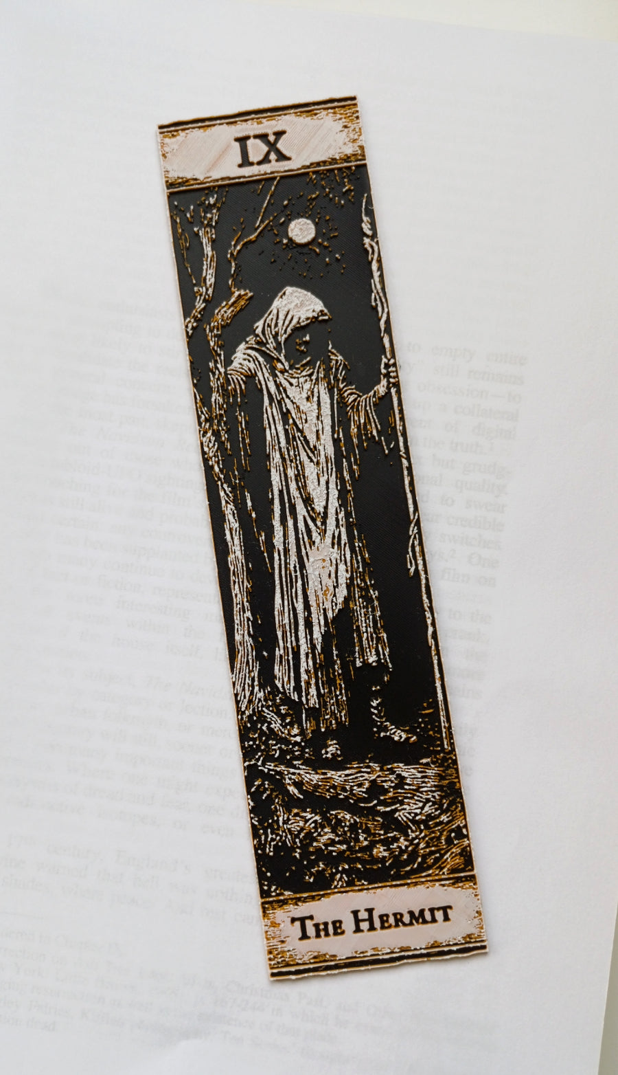 Arkane Tarot Lesezeichen Set | IX - XI | Hermit, Wheel of Fortune, Justice