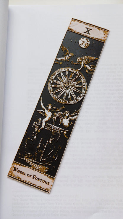 Arkane Tarot Lesezeichen Set | IX - XI | Hermit, Wheel of Fortune, Justice
