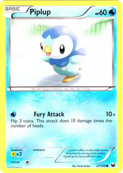 Piplup - Dark Explorers (Common) [DEX-27]