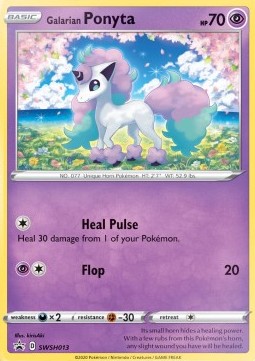 Galarian Ponyta - SWSH Black Star Promos (Promo) [SWSH-013]