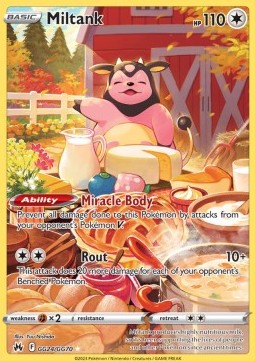 Miltank - Crown Zenith (Holo Rare) [CRZ-GG24]