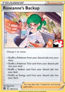 Roseanne's Backup - Play! Pokémon Prize Pack Series Three (Promo) [PPS3-BRS 148]
