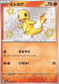 Charmander - Shiny Treasure ex (Holo Rare) [sv4a-210]