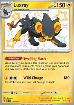 Luxray - Paldean Fates (Shiny Rare) [PAF-137]