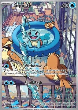Squirtle - Stellar Crown (Illustration Rare) [SCR-148]