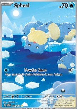 Spheal - Surging Sparks (Illustration Rare) [SSP-199]