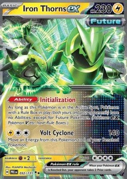 Iron Thorns ex - Prismatic Evolutions (Double Rare) [PRE-032]