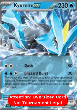Kyurem ex - Black Bolt: Additionals (Oversized) [xBLK-028]
