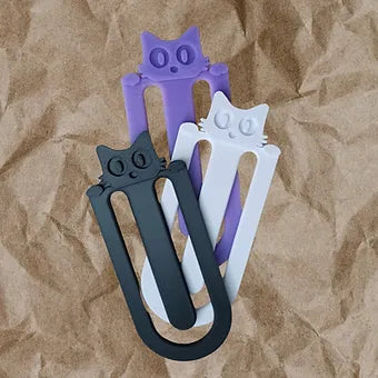 3stk Lauernde Katzen-Lesezeichen
