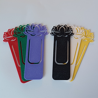 Lotusblüten-Lesezeichen