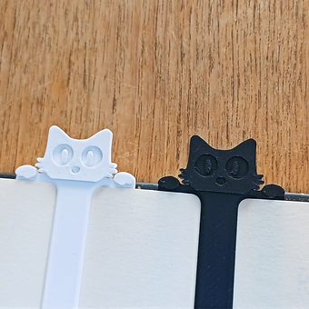 3stk Lauernde Katzen-Lesezeichen