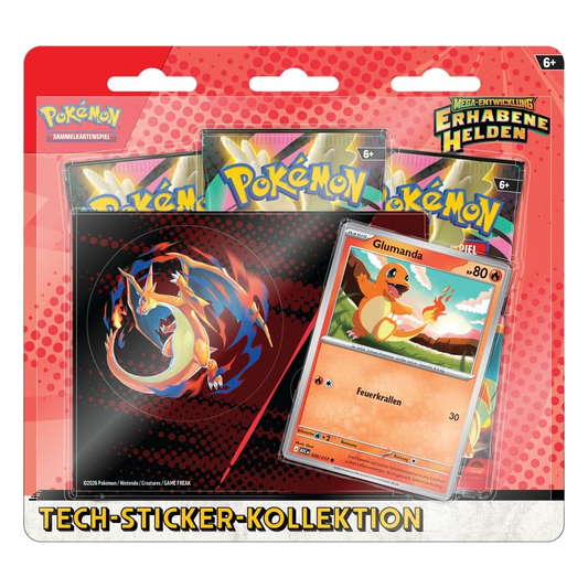 Erhabene Helden Tech Sticker Kollektion