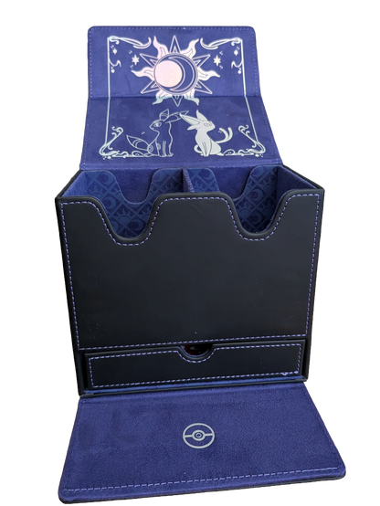 Pokemon Center Celestial Espeon Umbreon Psiana Nachtara Premium Double Deck Box