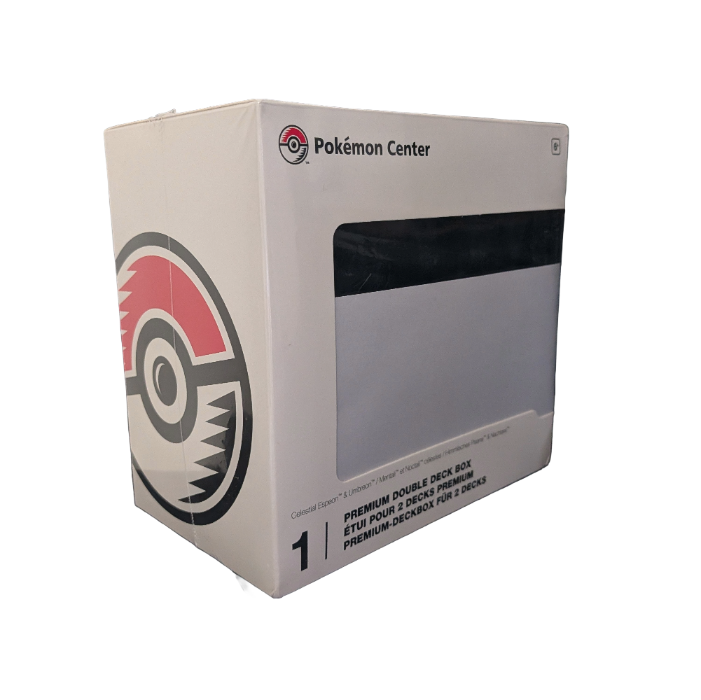 Pokemon Center Celestial Espeon Umbreon Psiana Nachtara Premium Double Deck Box