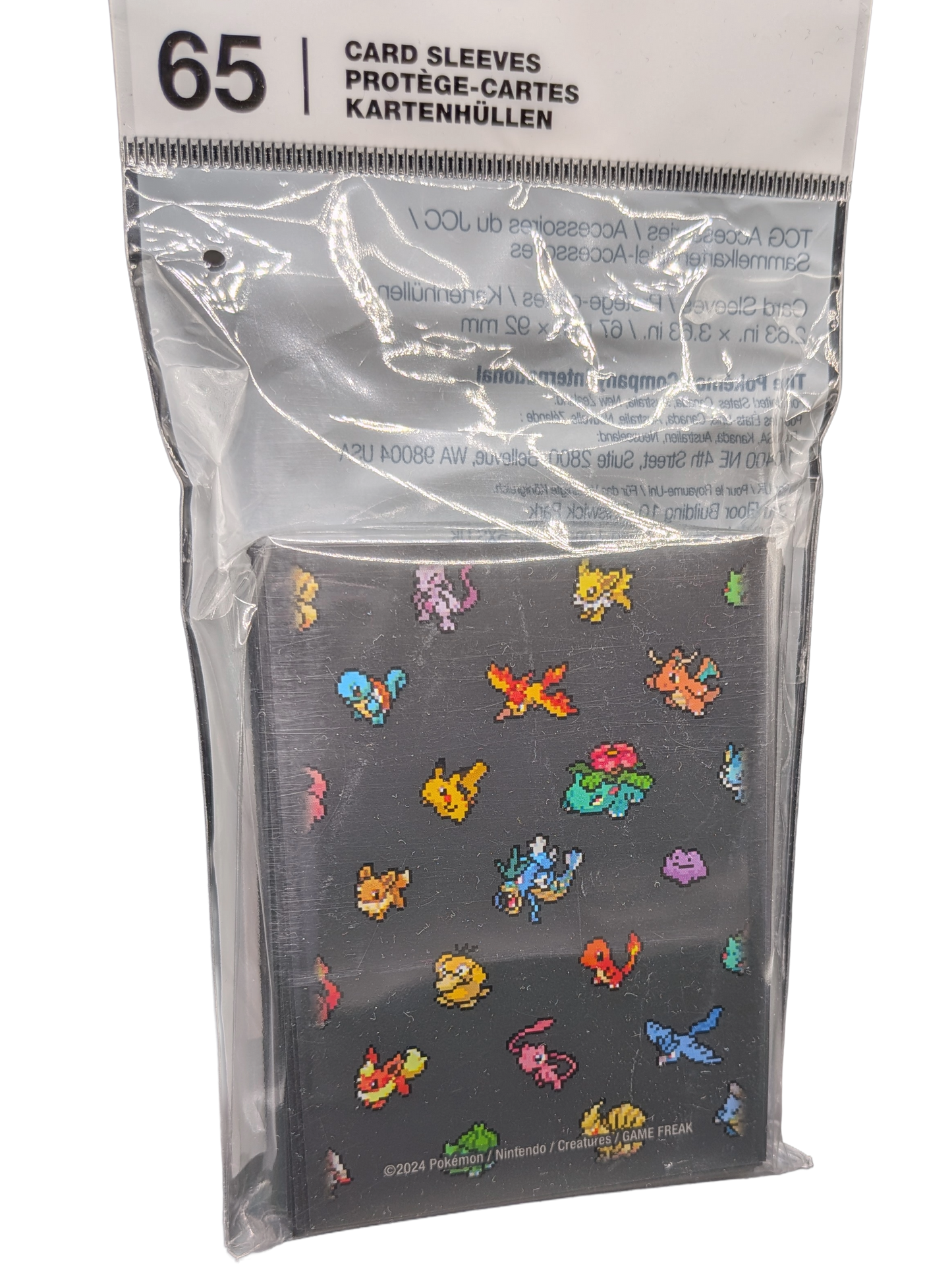 Pokémon Center Kartenhüllen - Pixel Sprites