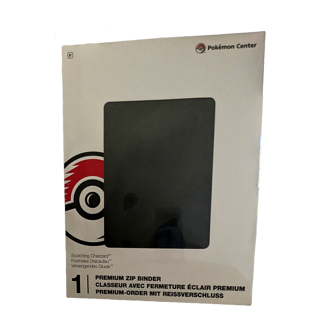 Pokémon Center Premium Zip Binder - Versengendes Glurak