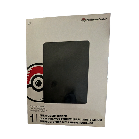 Pokémon Center Premium Zip Binder - Versengendes Glurak