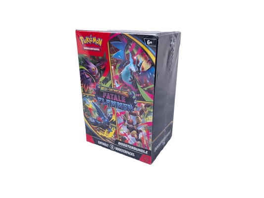 Pokemon Mega Entwicklung Fatale Flammen Booster Bundle (6 Booster) Deutsch