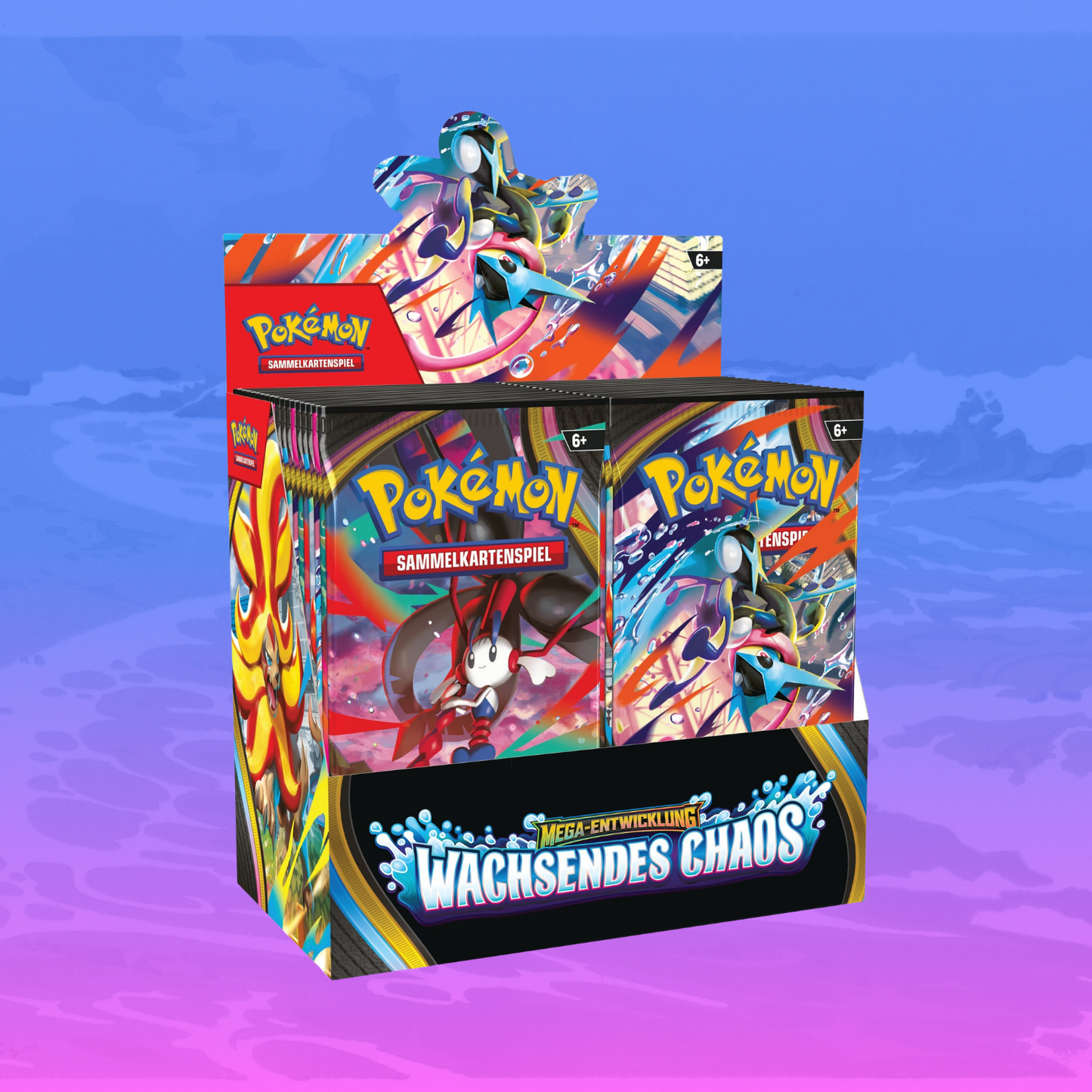 Wachsendes Chaos Display