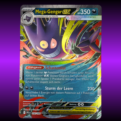 Mega Glurak X EX & Mega Gengar EX Set - Fatale Flammen