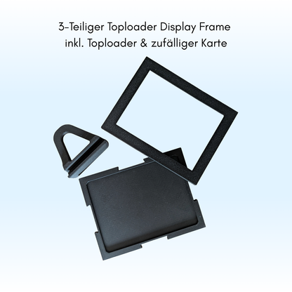 Pokemon Toploader Display Frame inkl. Toploader & zufälliger Karte