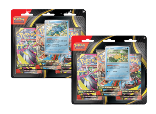 Pokemon Mega Entwicklung 3-Pack Blister